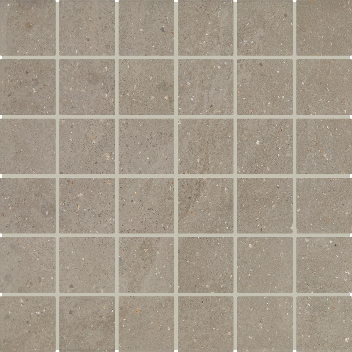 Daltile Exposition 2" x 2" Straight Joint Mosaic 12" x 12" Matte Greige
