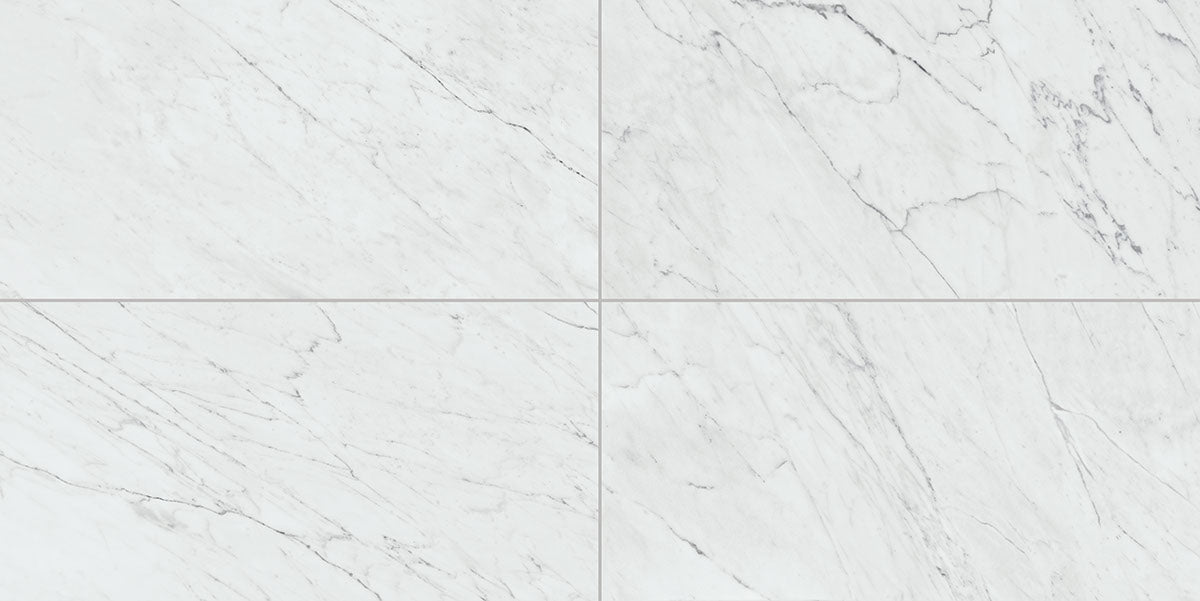 Daltile Marble Attache Lavish 32'' x 32'' Matte Diamond Carrara