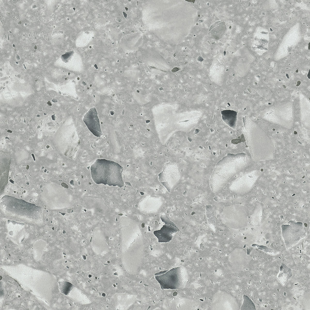 Daltile Multimedia Terrazzo 18" x 18" Glue Down 5 MM 20 MIL Lake