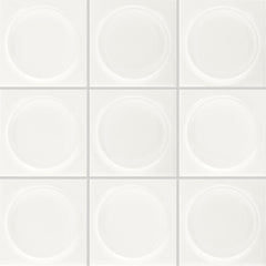 Daltile Nu Bare 4" x 4" Circle Glossy Powder