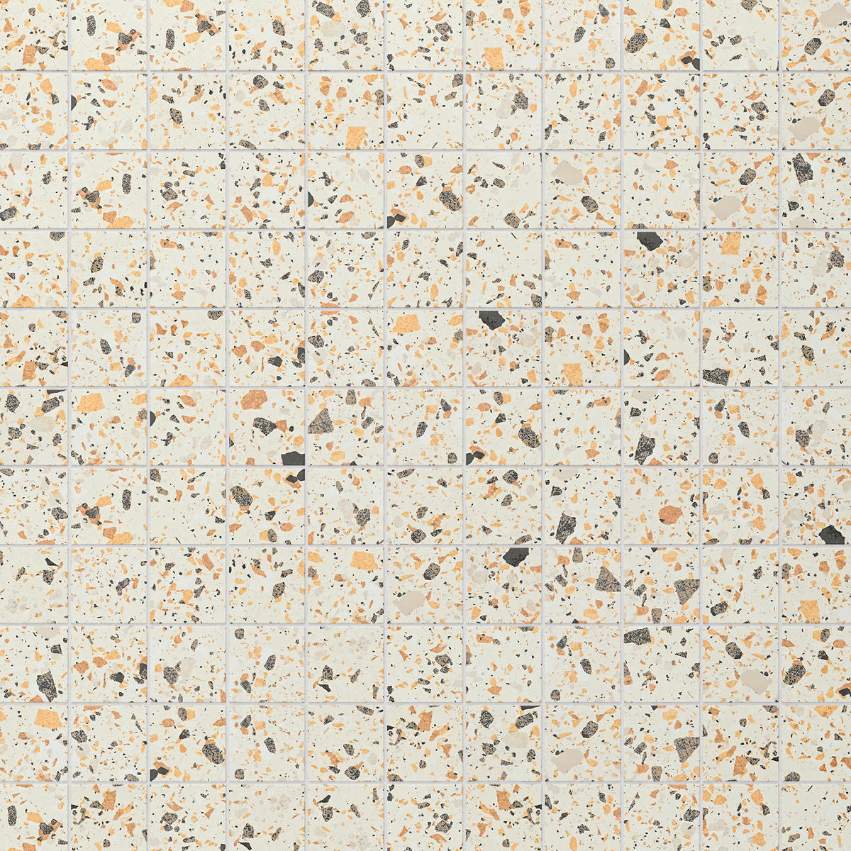 Daltile Poke 3" x 3" Straight Joint Mosaic 12" x 12" Matte Confetti Flecks