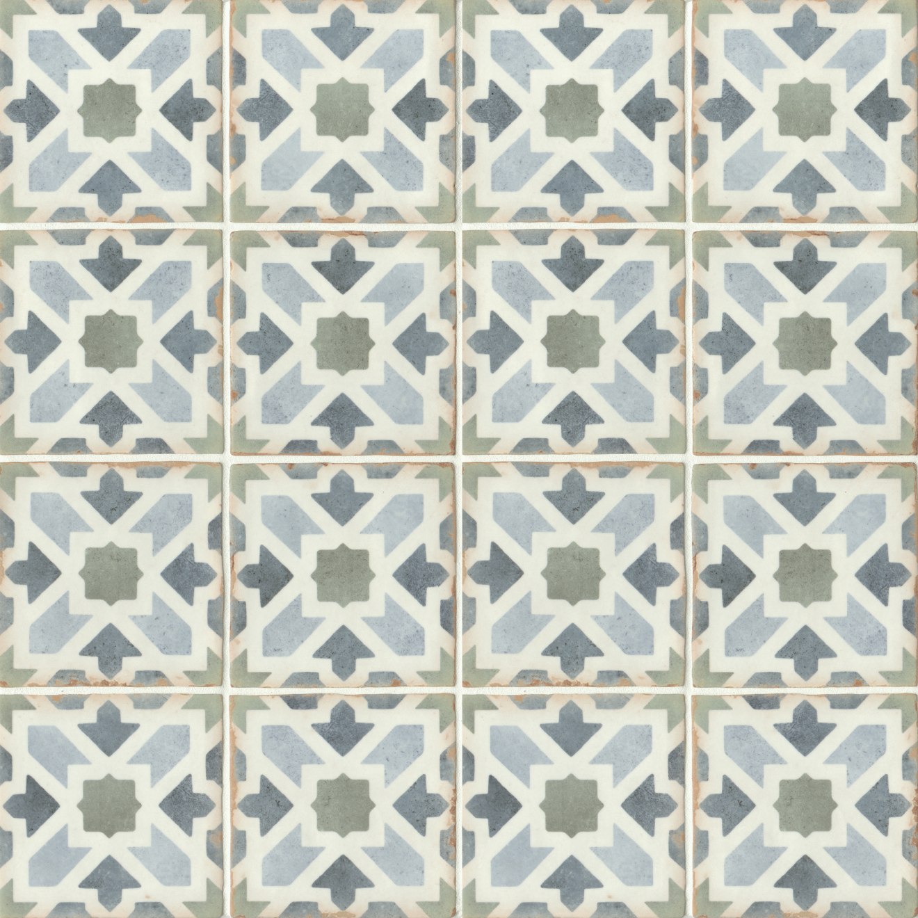 Bedrosians Casablanca 5" x 5" Ceramic Matte Kenzi