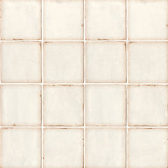 Bedrosians Casablanca 5" x 5" Ceramic Matte White