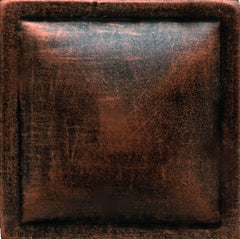 Daltile Anthology Armor 2" X 2" Deco Pillow Guilded Copper