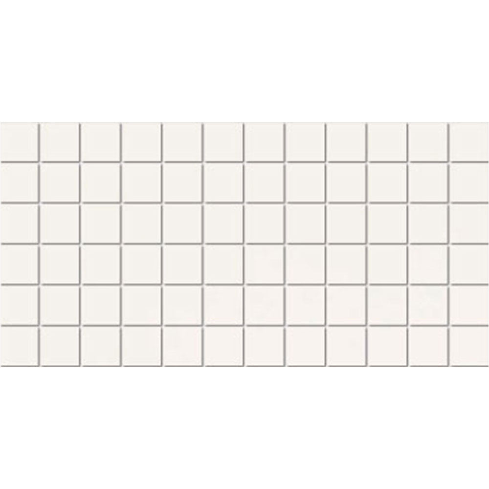 American Olean Color Story 12" X 24" Dot mounted Mosaic Matte Designer White