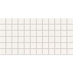 American Olean Color Story 12" X 24" Dot mounted Mosaic Matte Designer White