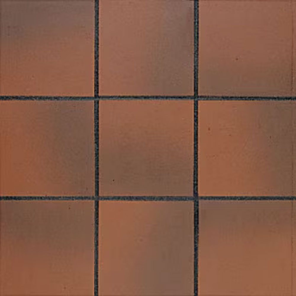 American Olean Quarry Tile 6" X 6" Abrasive Ember Flash
