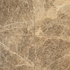 American Olean Marble & Onyx 12" X 12" Emperador Light