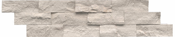 Emser Structure 6" x 24" Stacked Ledger Cream Corner
