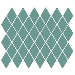 American Olean Color Story 12" X 13" Harlequin Dot mounted Mosaic Fresh