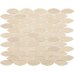 American Olean Ascend Stone 1" X 2.38" Mosaics Leaf Honest Greige