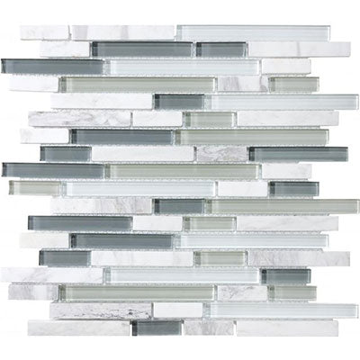Chesapeake Stone Glass Linear Blend Mosaic Iceland