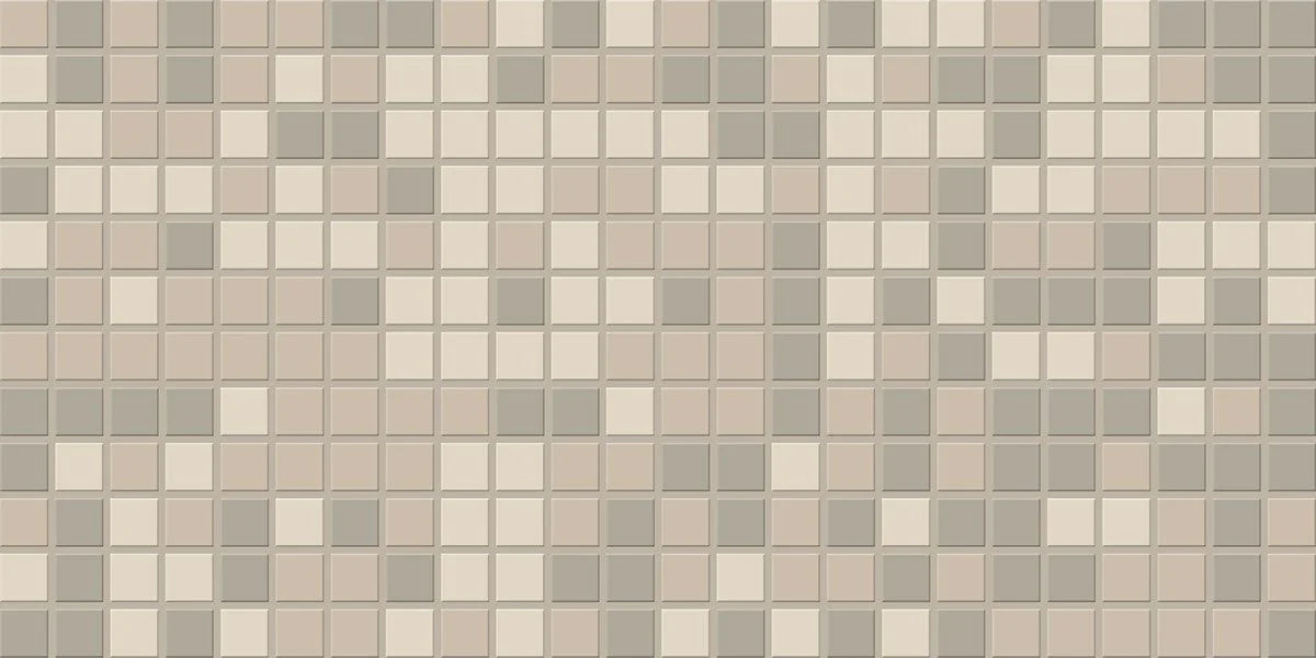 Daltile Keystones 1" X 1" Straight Joint Mosaic Almond Blend