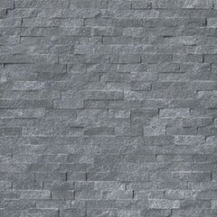 MS International Rockmount 6" x 24" SplitFace Ledger Panel Cosmic Black
