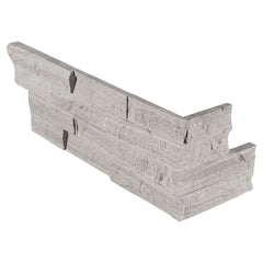 MS International Rockmount 6" x 18" SplitFace Ledger Corner Gray Oak