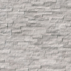 MS International Rockmount 6" x 24" SplitFace Ledger Panel Gray Oak