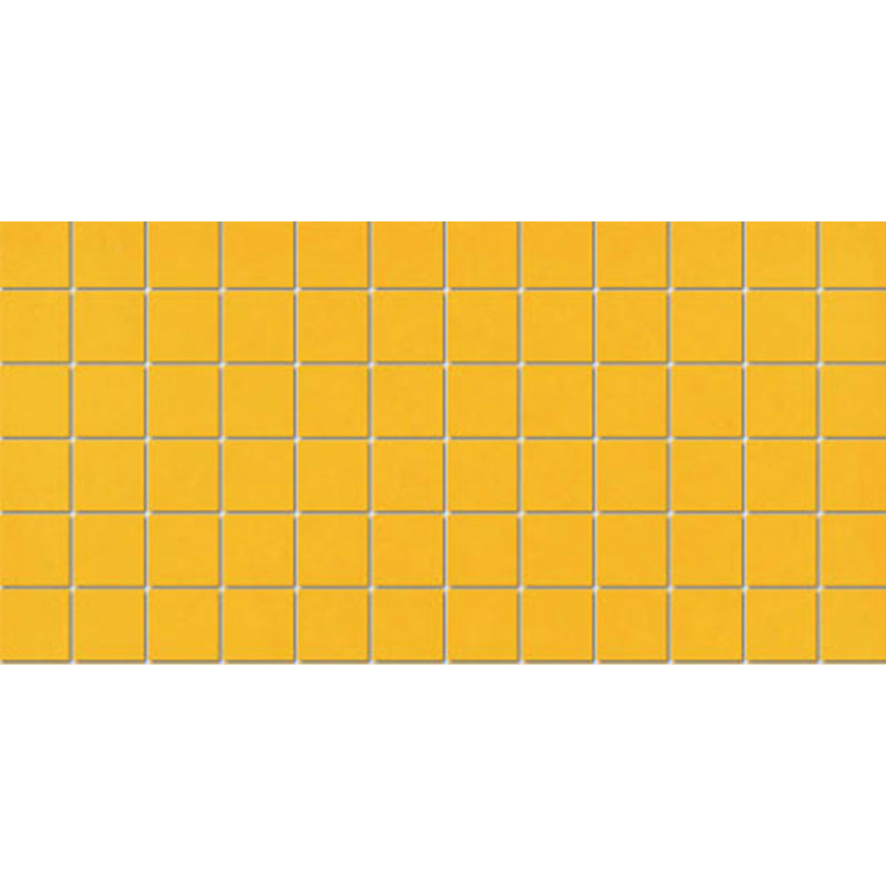 American Olean Color Story 12" X 24" Dot mounted Mosaic Lemon Zest