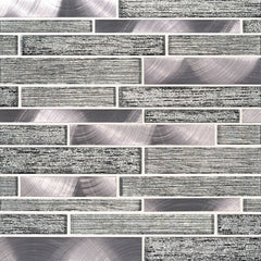 MS International Decorative Mosaic 12" x 12" Interlocking Volcanic Luxe