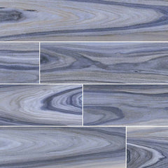 MS International Dellano 8" x 48" Polished Exotic Blue