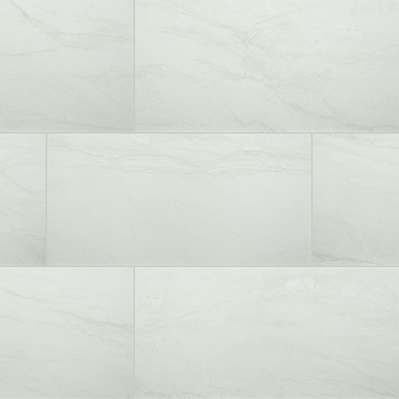 MS International Durban 12" x 24" Matte White