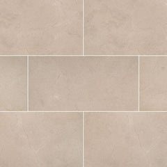 MS International Natural Stone Marble 12" x 24" Polished Crema Marfil Classic