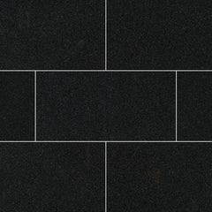 MS International Natural Stone Granite 12" x 24" Polished Premium Black