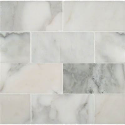 MS International Natural Stone Marble 3" x 6" Calacatta Gold