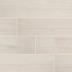 MS International Palmetto 6" x 36" Matte Bianco
