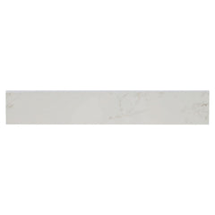 MS International Pietra 3" x 18" Bullnose Polished Carrara