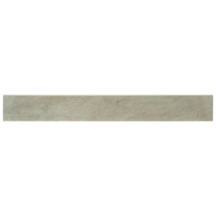 MS International Praia 3" x 24" Bullnose Matte 9.9mm Crema