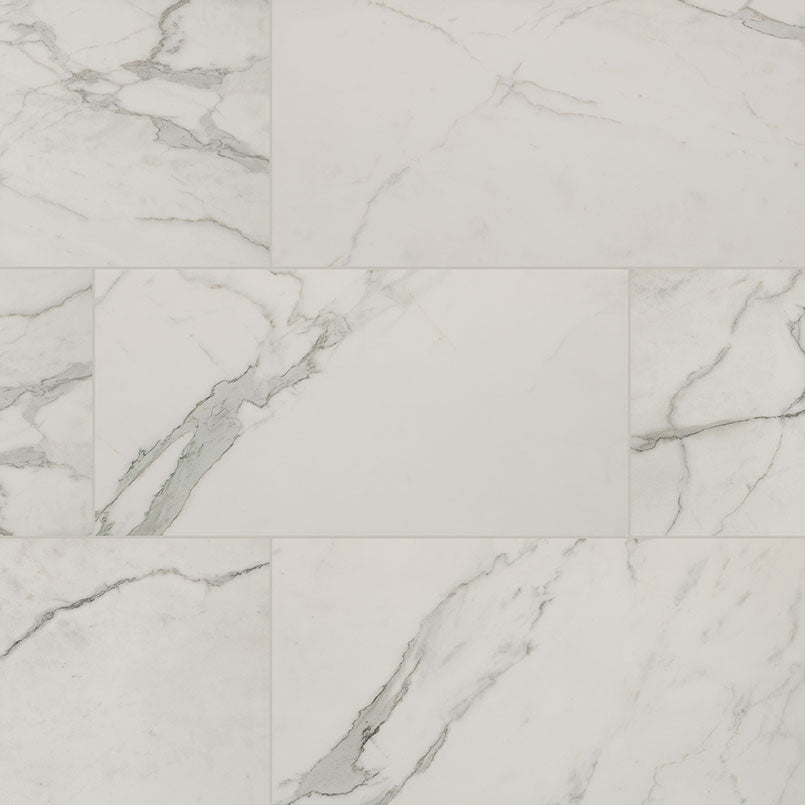 MS International Regallo 12" x 24" Polished Calacatta Isla