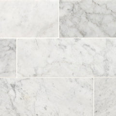 MS International Natural Stone Marble 4" x 12" Honed Carrara White