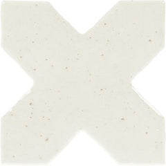 Marazzi Constellaire 6" x 6" Cross Handcrafted Glossy Callisto