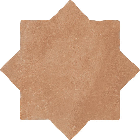 Marazzi Constellaire 8" x 8" Star Handcrafted Matte Halo