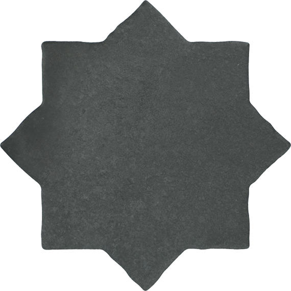 Marazzi Constellaire 8" x 8" Star Handcrafted Matte Nebula