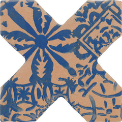 Marazzi Constellaire 6" x 6" Cross Handcrafted Glossy Aurora