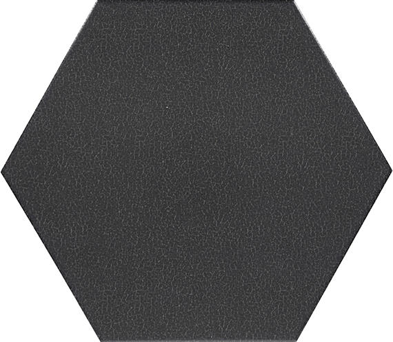 Marazzi Inyo 8" x 9" Hexagon Microban Satin Ink