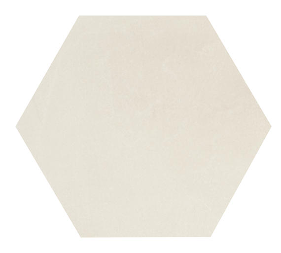 Marazzi Moroccan Concrete 8" X 9" Hexagon Off White