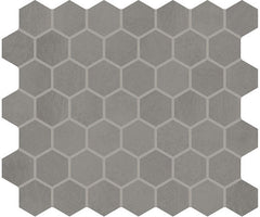 Marazzi Moroccan Concrete 1.5" Hexagon Mosaic Gray