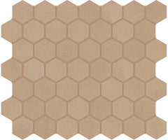 Marazzi Moroccan Concrete 1.5" Hexagon Mosaic Ochre