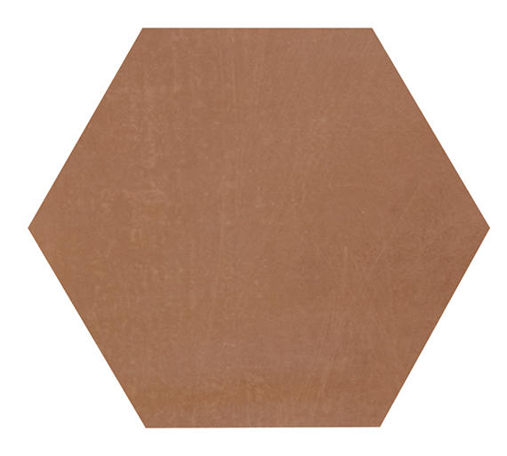 Marazzi Moroccan Concrete 8" X 9" Hexagon Terra Cotta