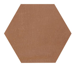 Marazzi Moroccan Concrete 8" X 9" Hexagon Terra Cotta