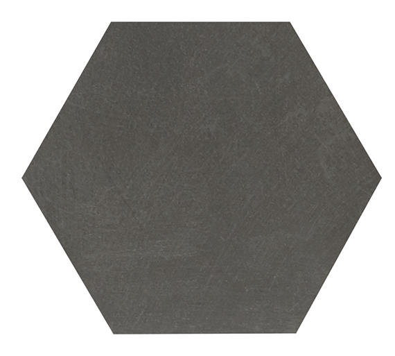 Marazzi Moroccan Concrete 8" X 9" Hexagon Charcoal