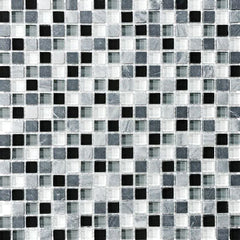 Chesapeake Stone Glass 0.62" X 0.62" Mosaic Midnight
