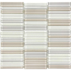 Chesapeake Essentials Glass Random Stacked Mosaic Special Order Natural Blend