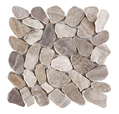 Emser Opuscar 12" X 12" Grand Pebble Mosaic Sunrise
