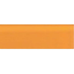 American Olean Color Appeal 4" X 12" Glass Mosaics Orange Peel