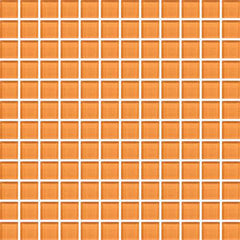 American Olean Color Appeal 11.75" X 11.75" Glass Mosaics Orange Peel
