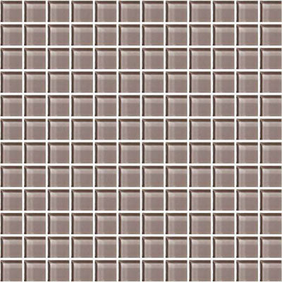 American Olean Color Appeal 11.75" X 11.75" Glass Mosaics Orchid