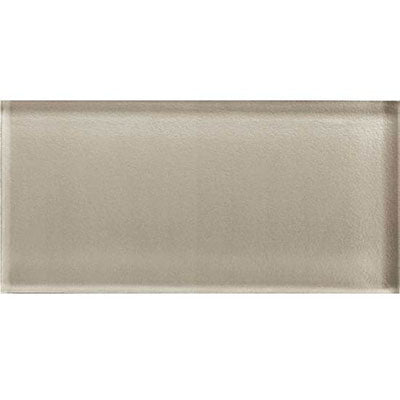 American Olean Color Appeal 3" X 6" Glass Mosaics Oxford Tan